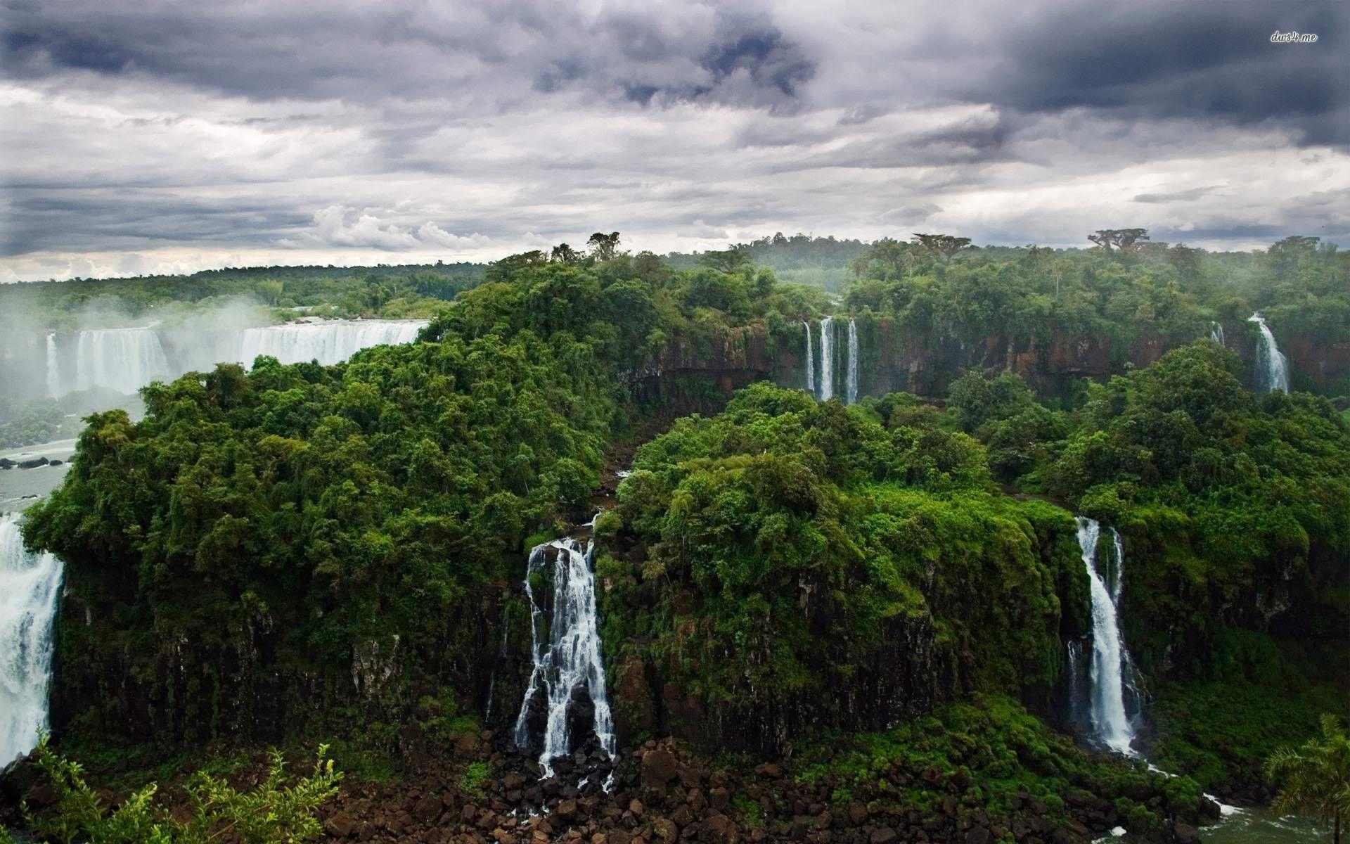 image For > Iguazu Falls Wallpaper