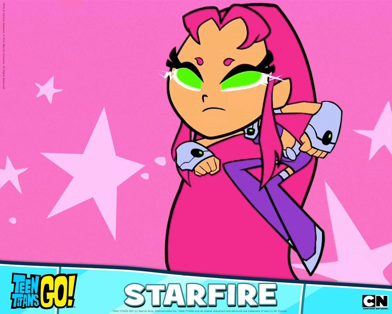 starfire titans go Colouring Pages