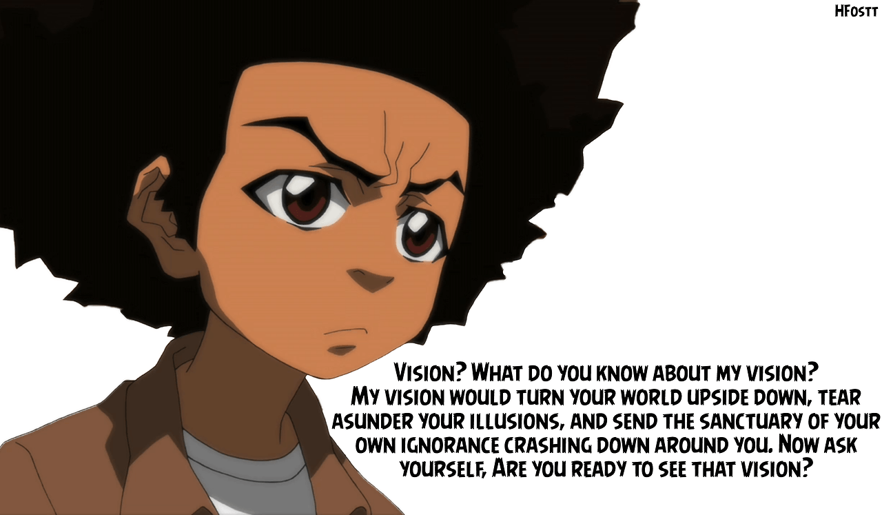 image For > Boondocks Quotes Huey