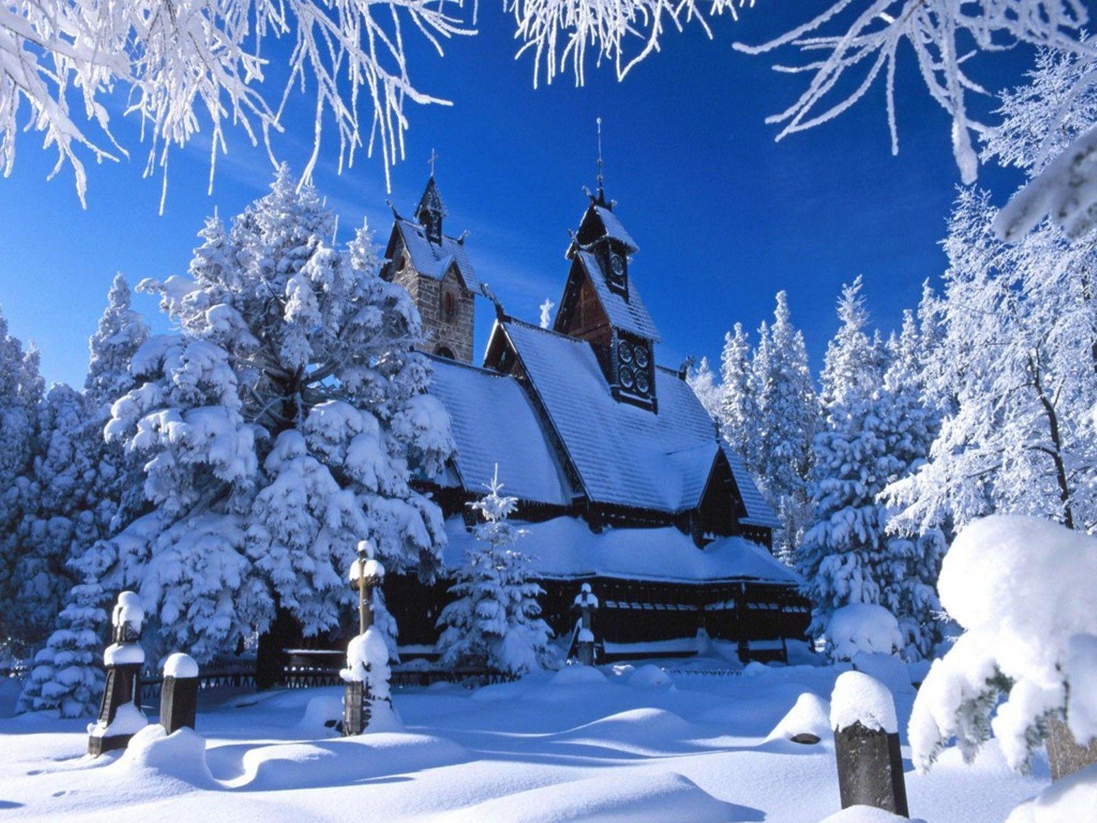 Wallpaper, Beautiful Winter Scenery Wallpaper and Background