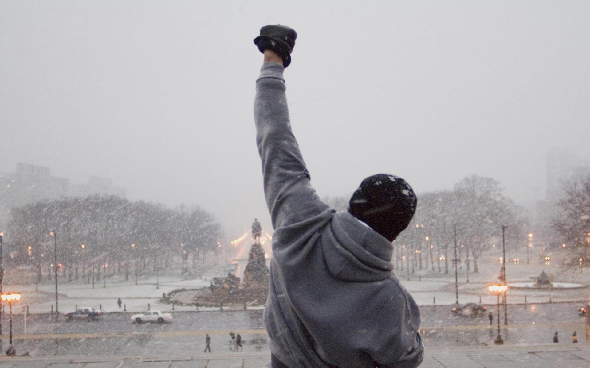 Download Sweaty Rocky Balboa Wallpaper