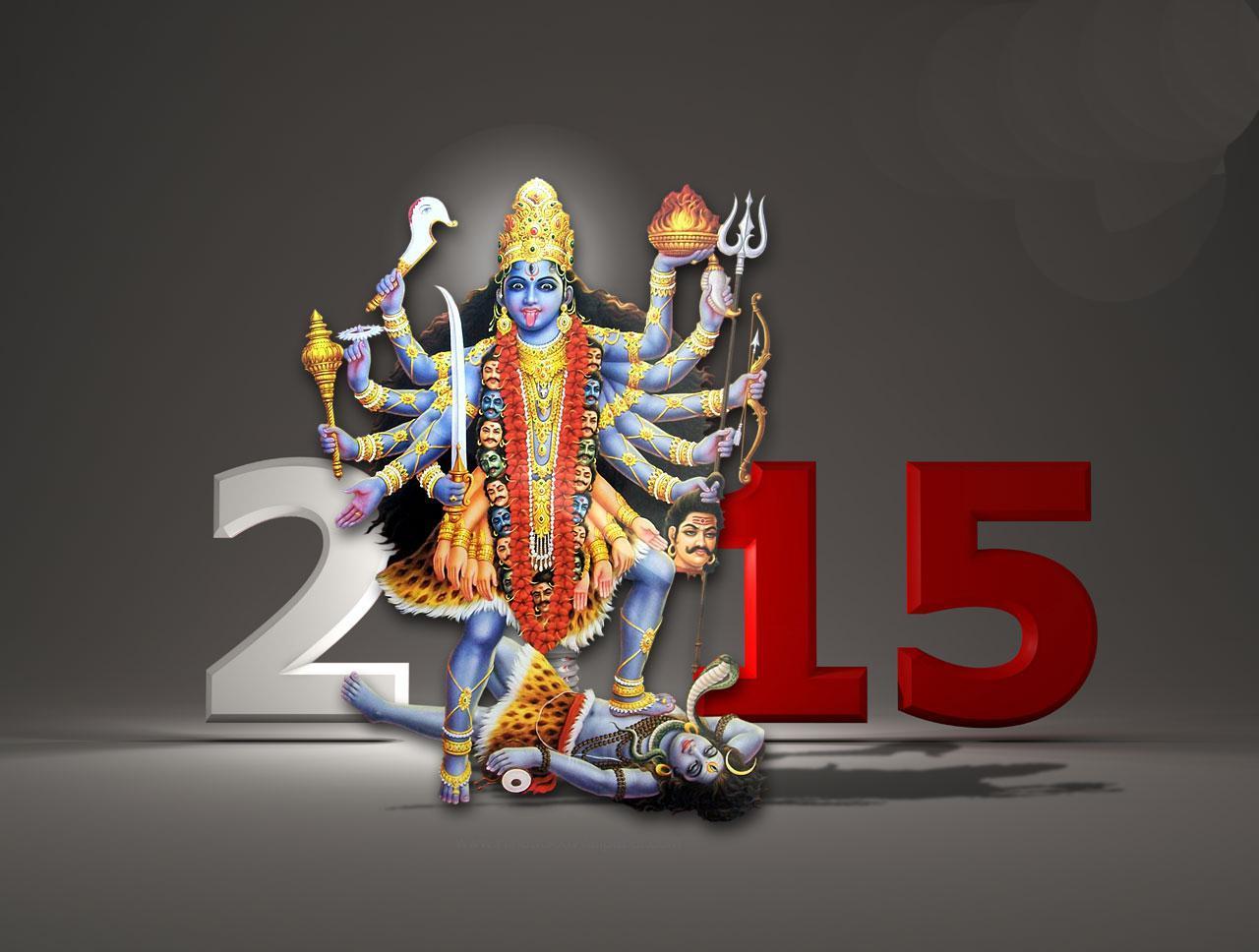 HD India Happy new year 2015 free desktop Wallpaper