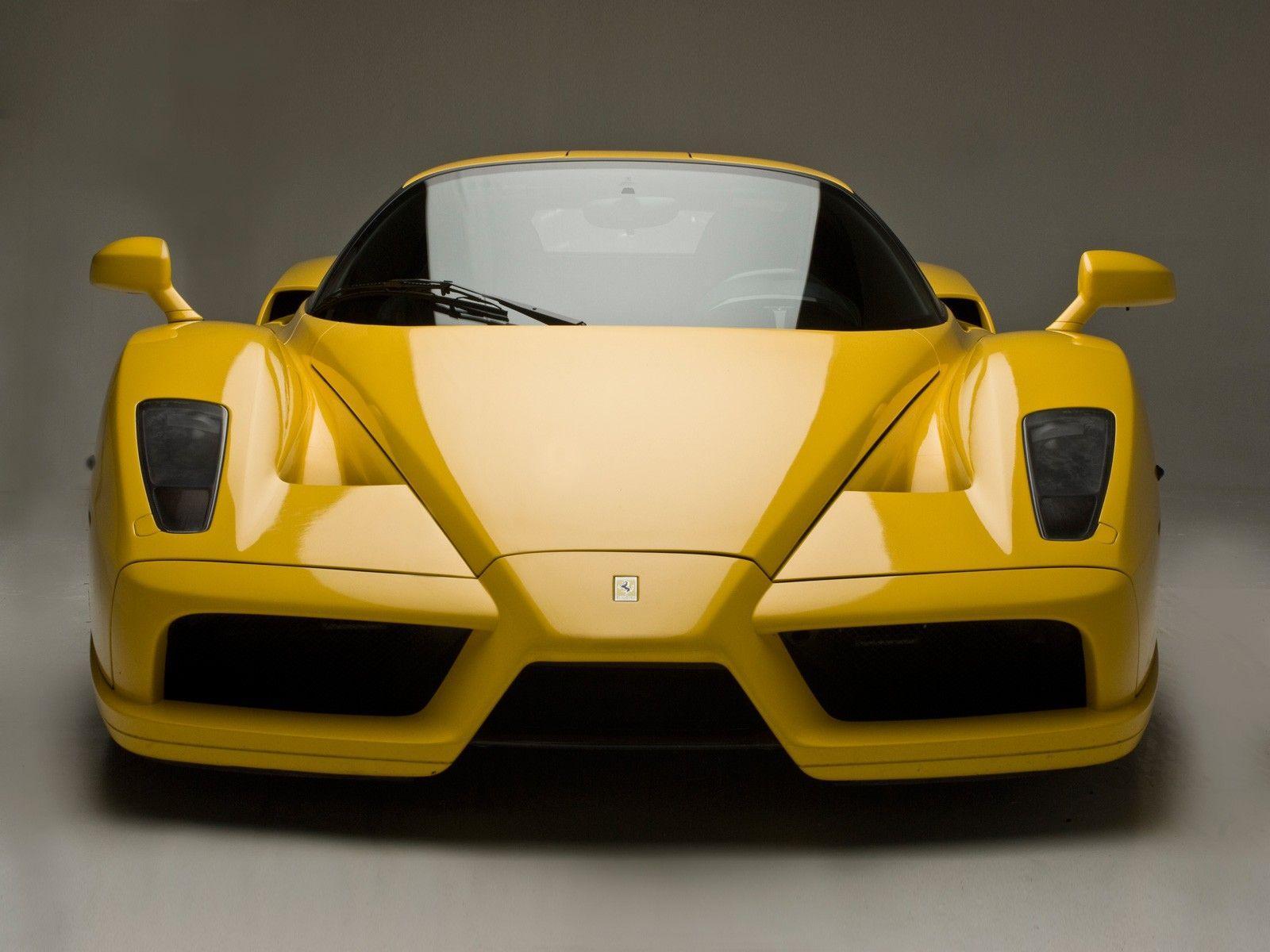 Yellow Ferrari Enzo HD Wallpaper. Hdwidescreens