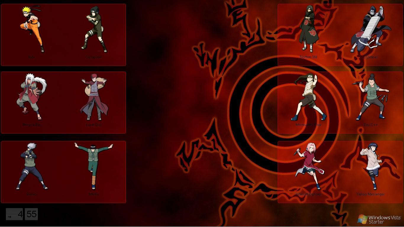Naruto Desktop Themes Wallpaper