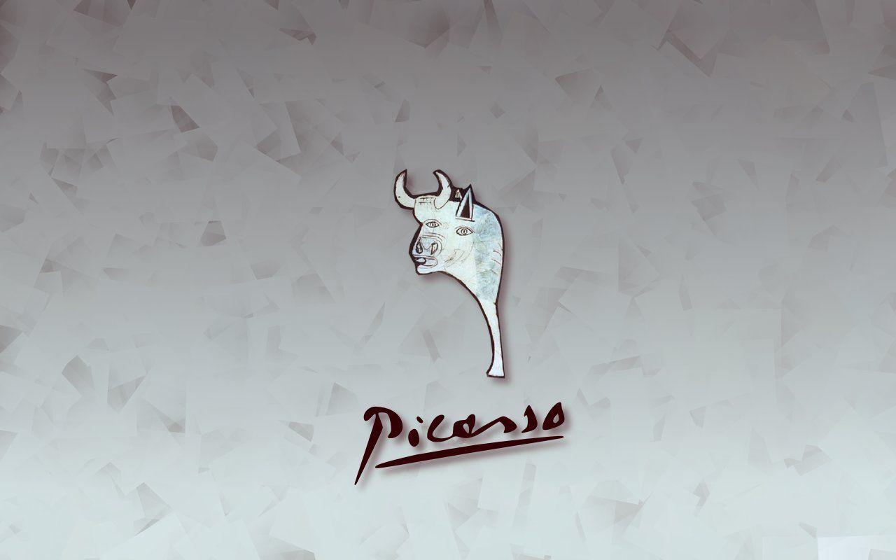 wallpaper El toro del Guernica