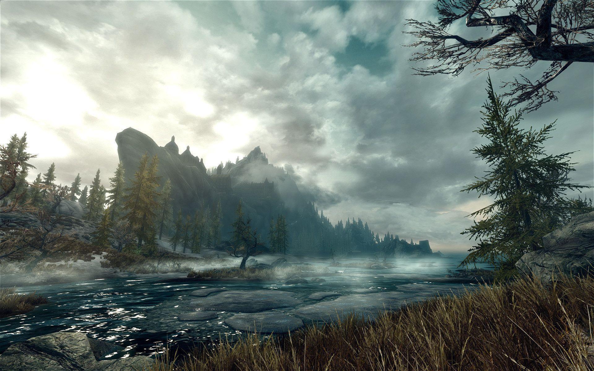 Skyrim Wallpaper With 1920x1200 Resolution HD Game Wallpaper