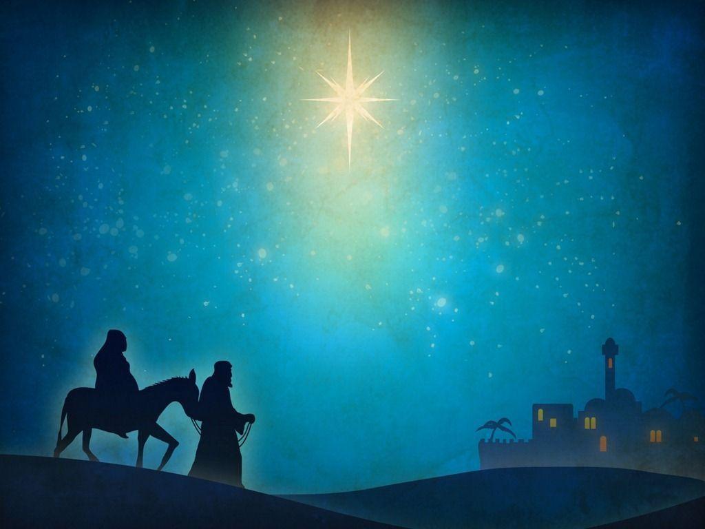 image For > Red Nativity Background