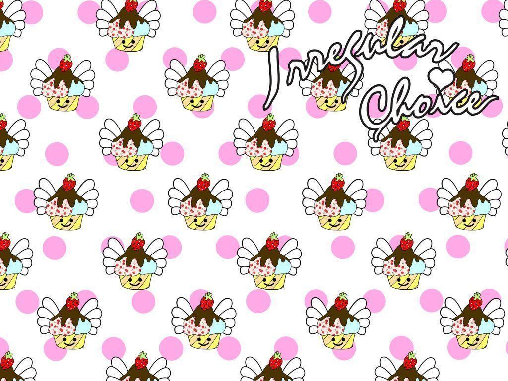 Wallpaper For > Cute Cupcake iPhone Wallpaper