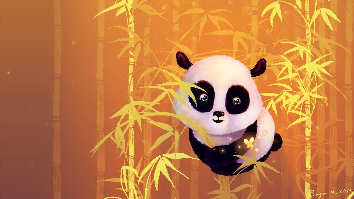 Cute panda wallpaper