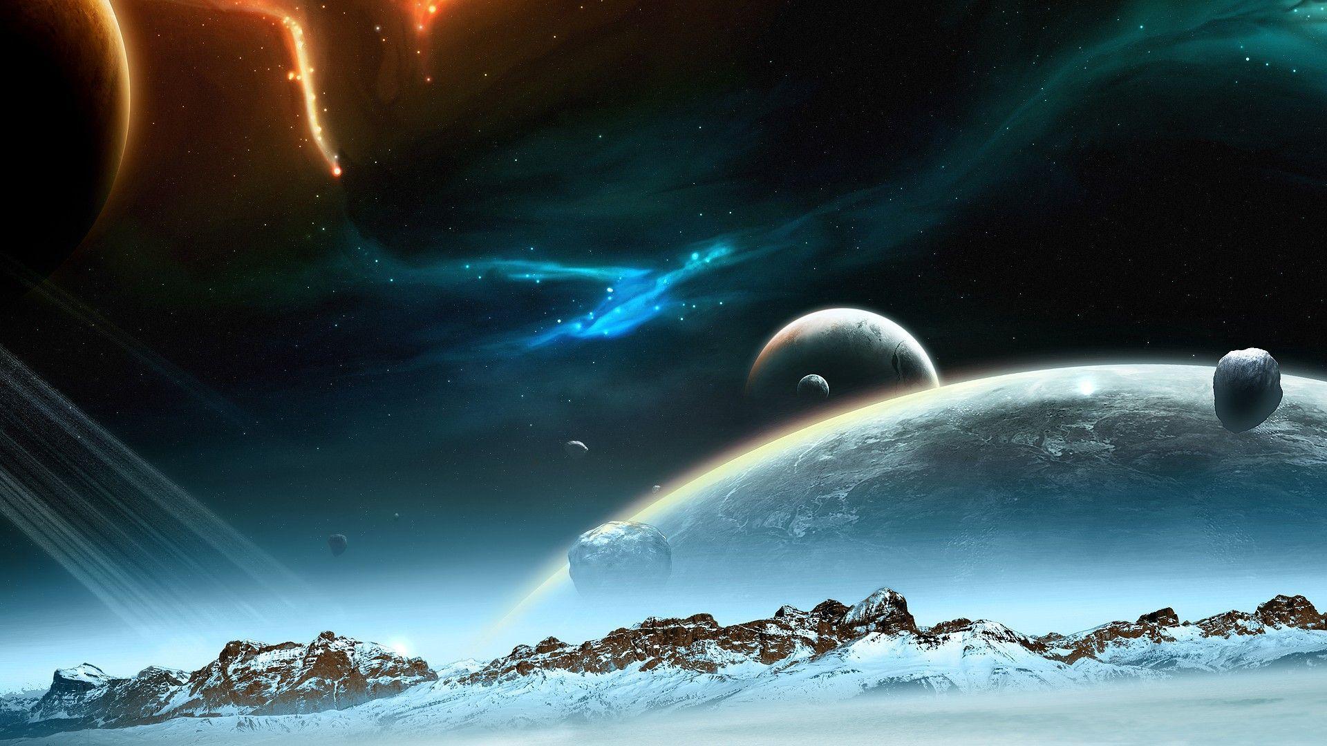 MiScellaneouS Digital Art s Planets Space