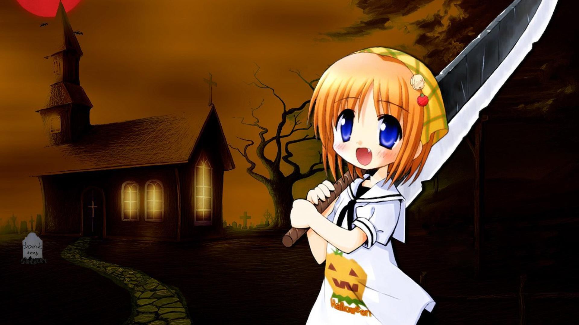  Anime  Halloween  Wallpapers  Wallpaper  Cave