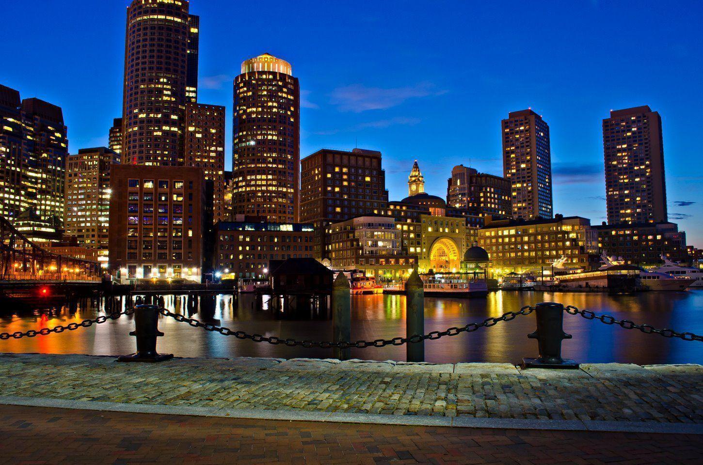 Boston Skyline By Andrew 23