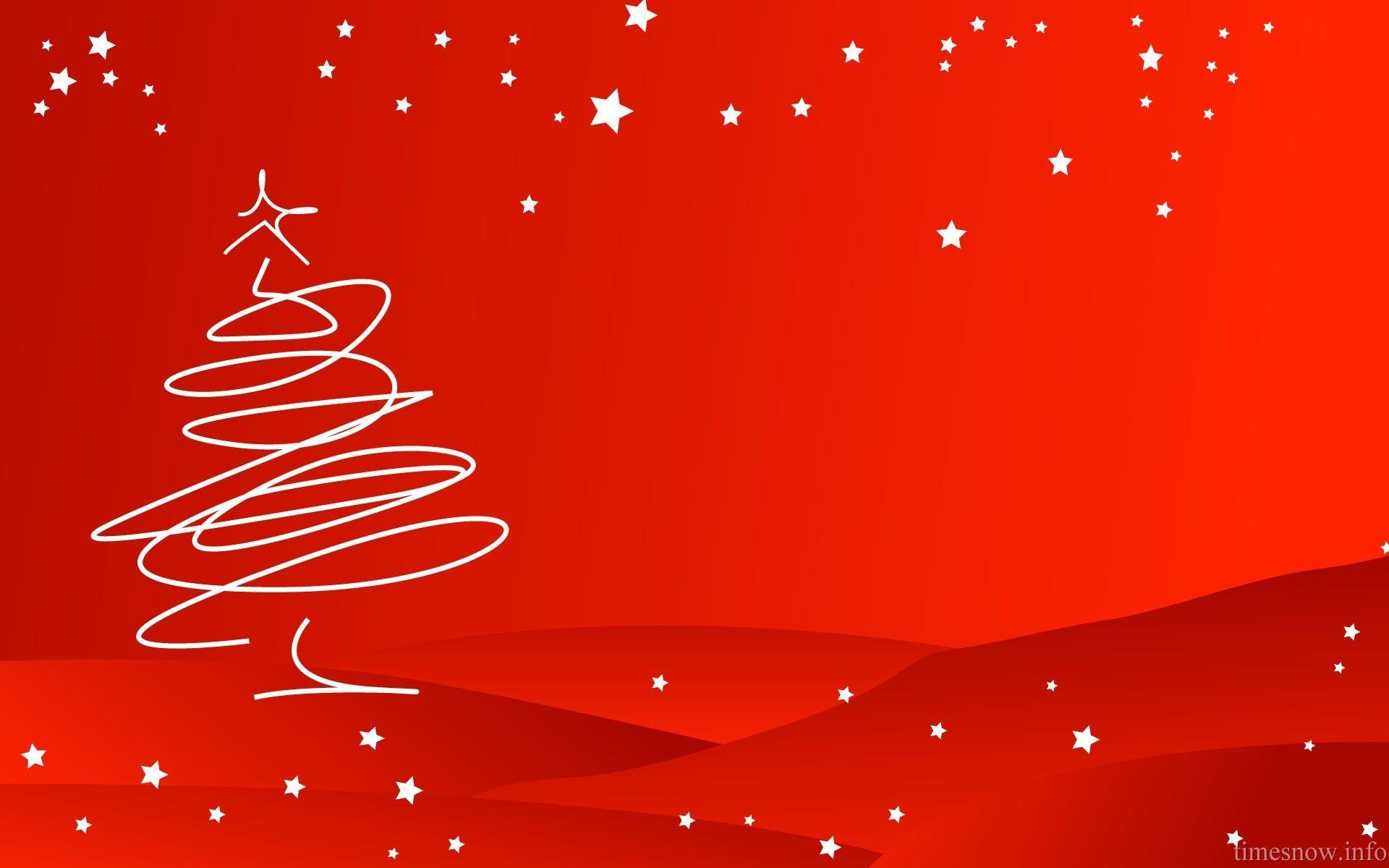 Wallpaper For > Red Christmas Background HD