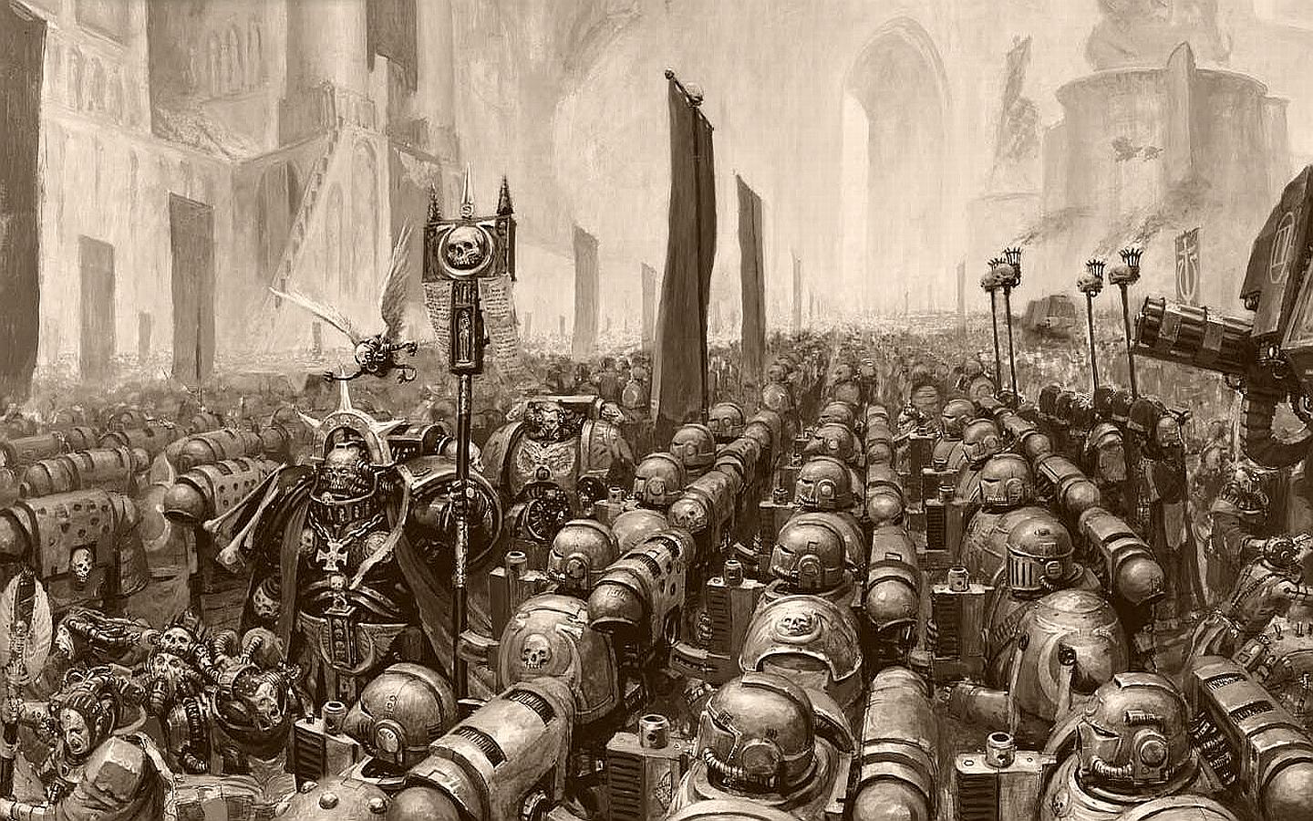 Pix For > Dark Angels Space Marine Wallpaper