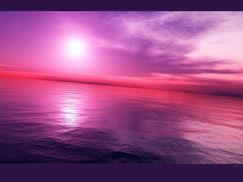 Beach Sunset Background Purple 15253 HD Wallpaper in Beach n