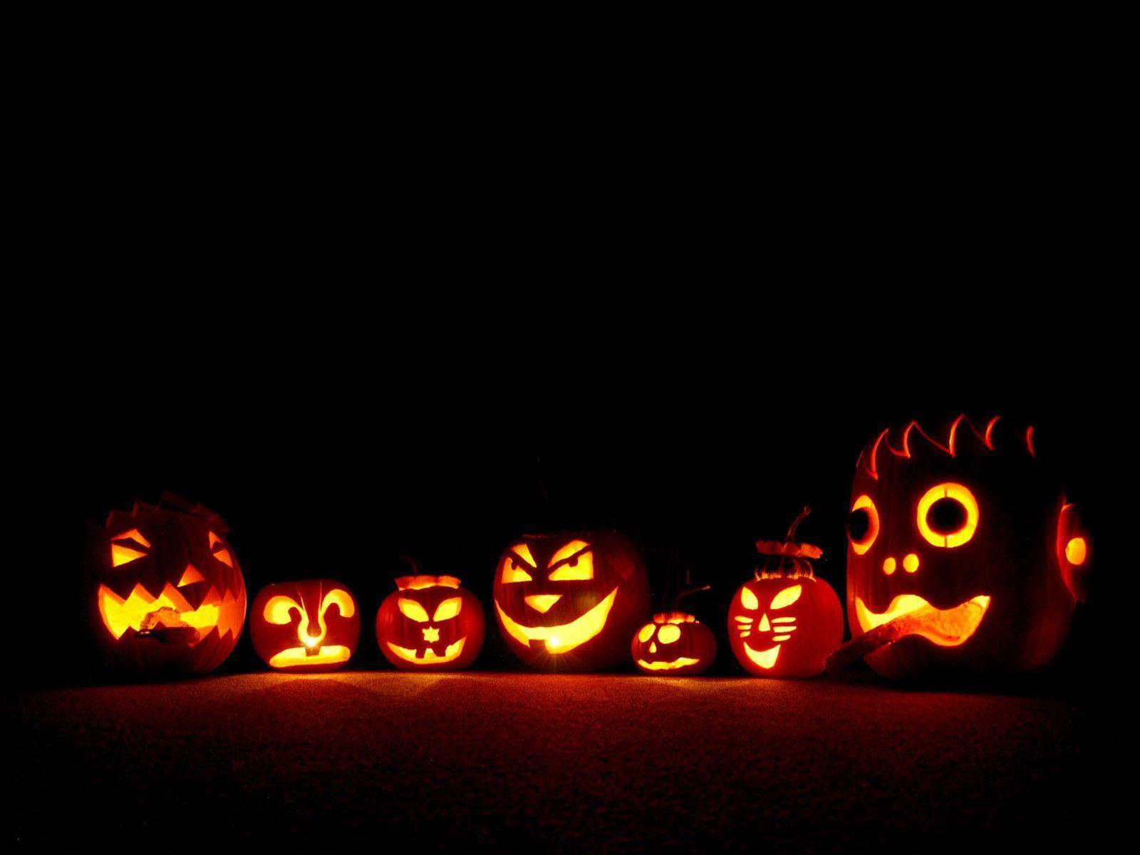 Halloween Pumpkins Wallpaper Widescreen 72349 Wallpaper