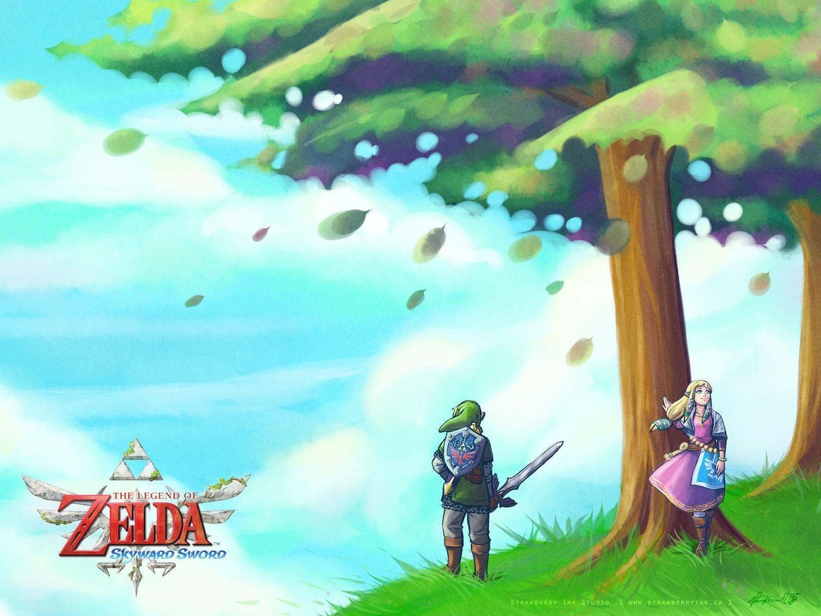 Wallpaper For > Zelda Skyward Sword Wallpaper