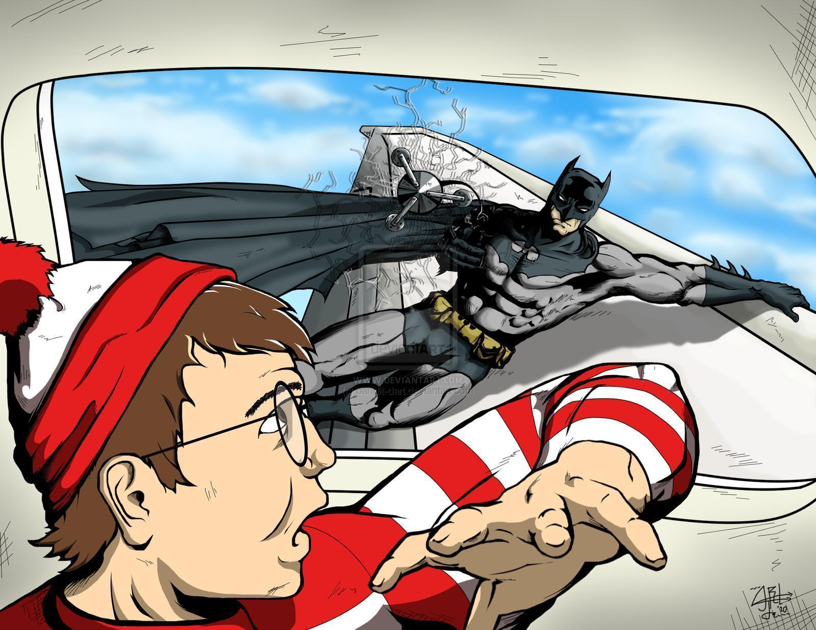 Download Batman Waldo Wallpaper 1600x1236