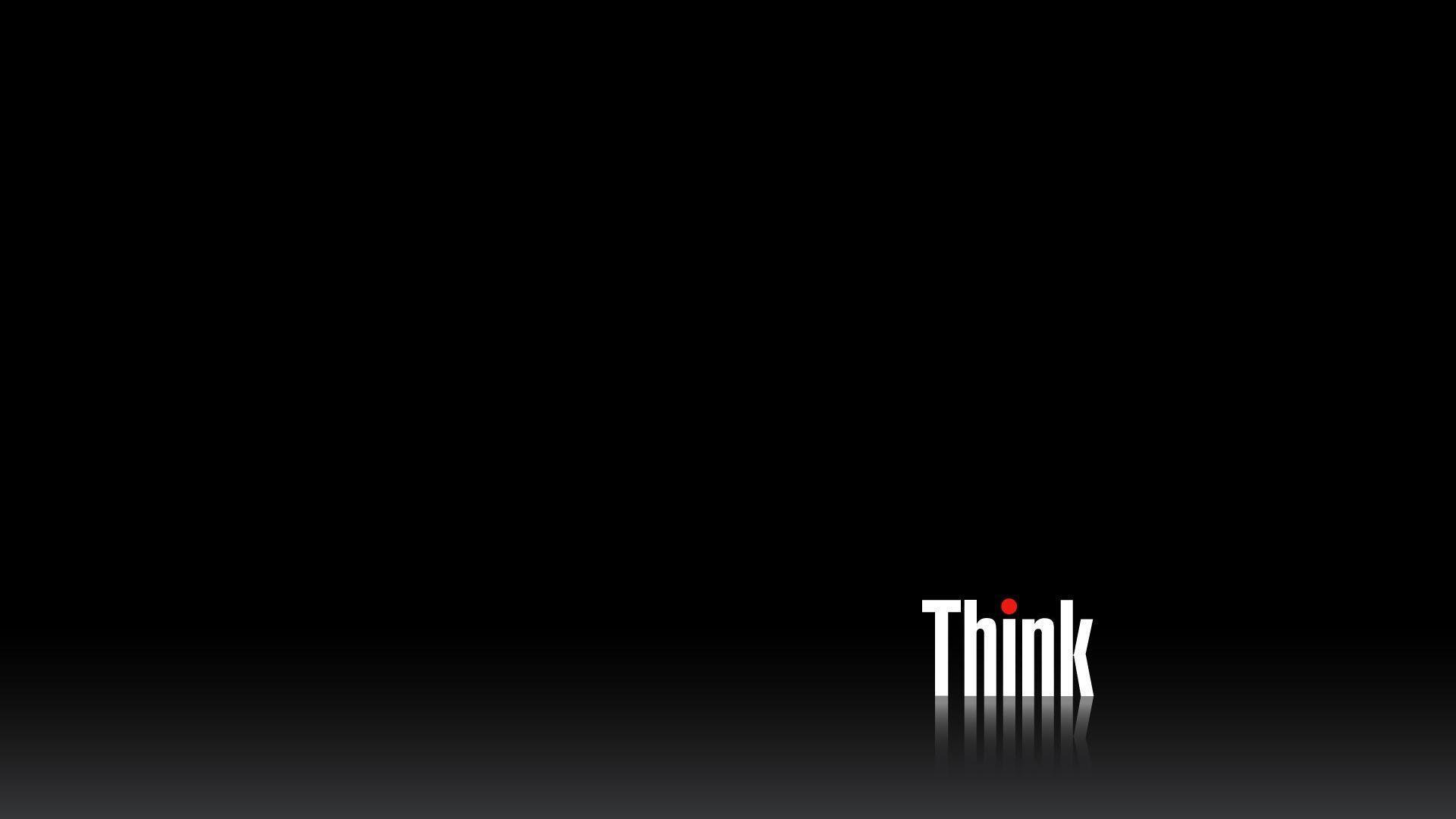 1920x1080 Think Black desktop PC and Mac wallpapers