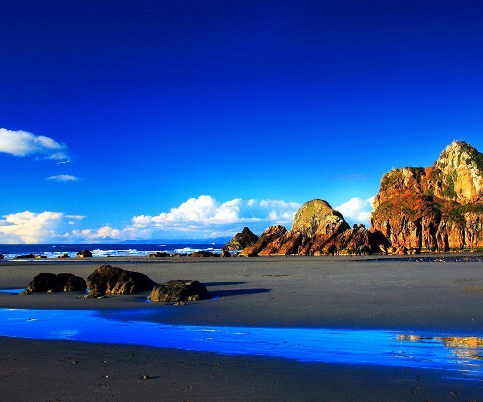 Blue sunset natural wallpaper. Welcome to information site