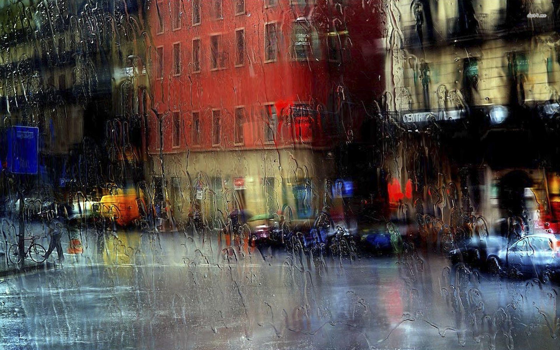 Rain On Window Wallpapers - Wallpaper Cave