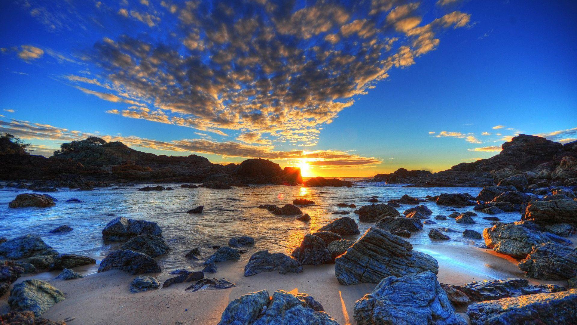 Nature & Landscape, Heavenly HD Incredible Sunset Desktop PC