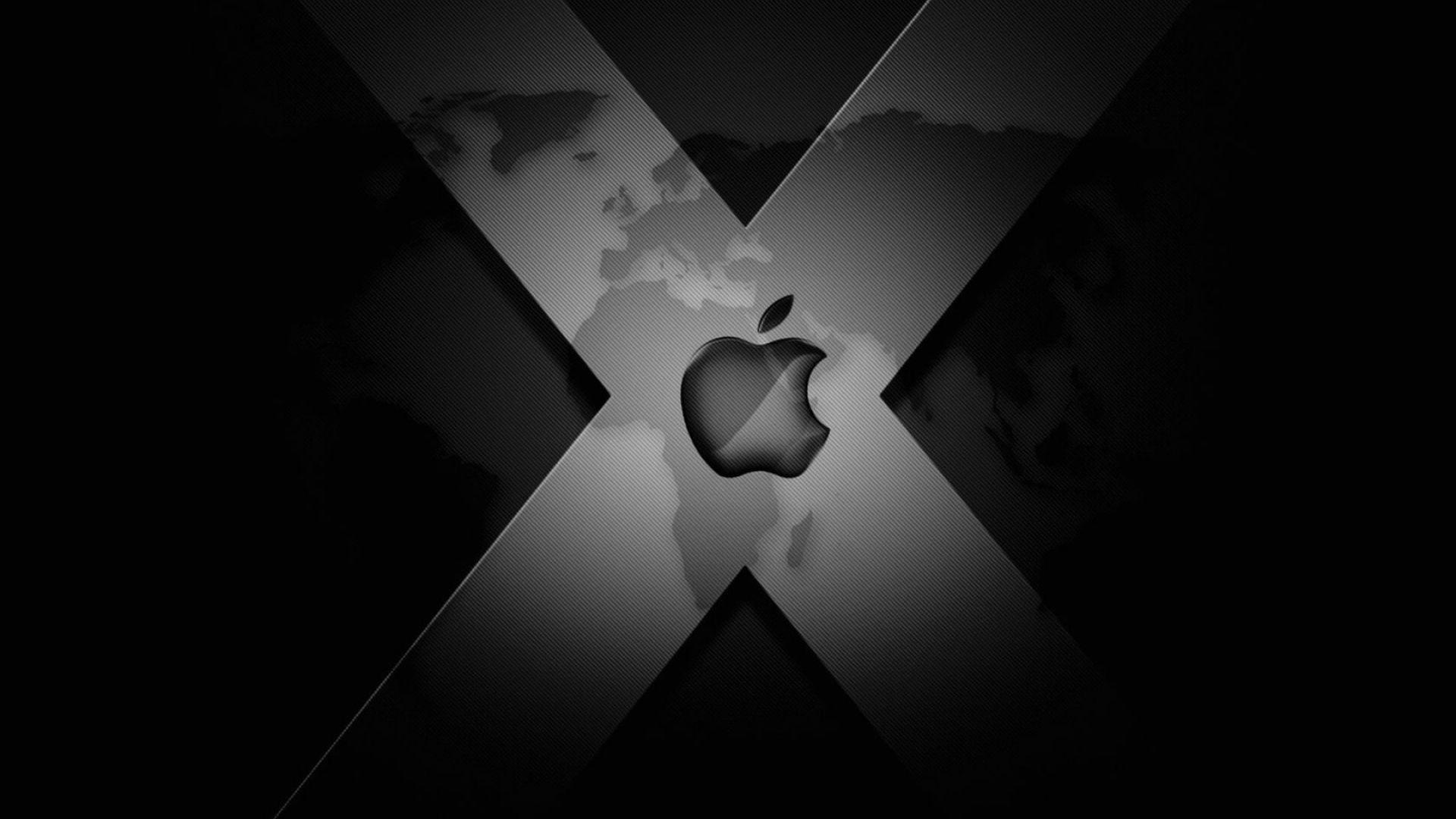 Wallpaper Apple Logo Dark Image For Backgroun Wallpaper