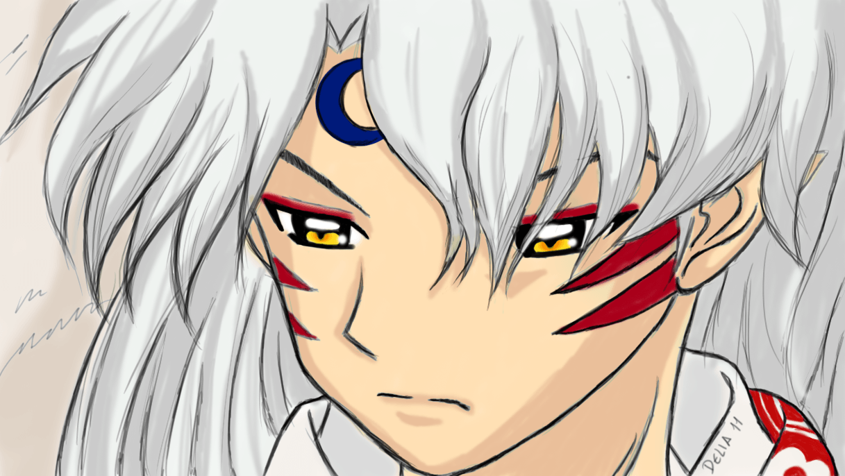 Inuyasha and Kikyo Wallpaper