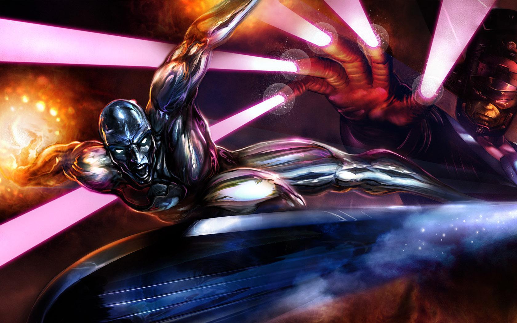 The Image of Comics Silver Surfer Marvel Comics Galactus Fresh HD