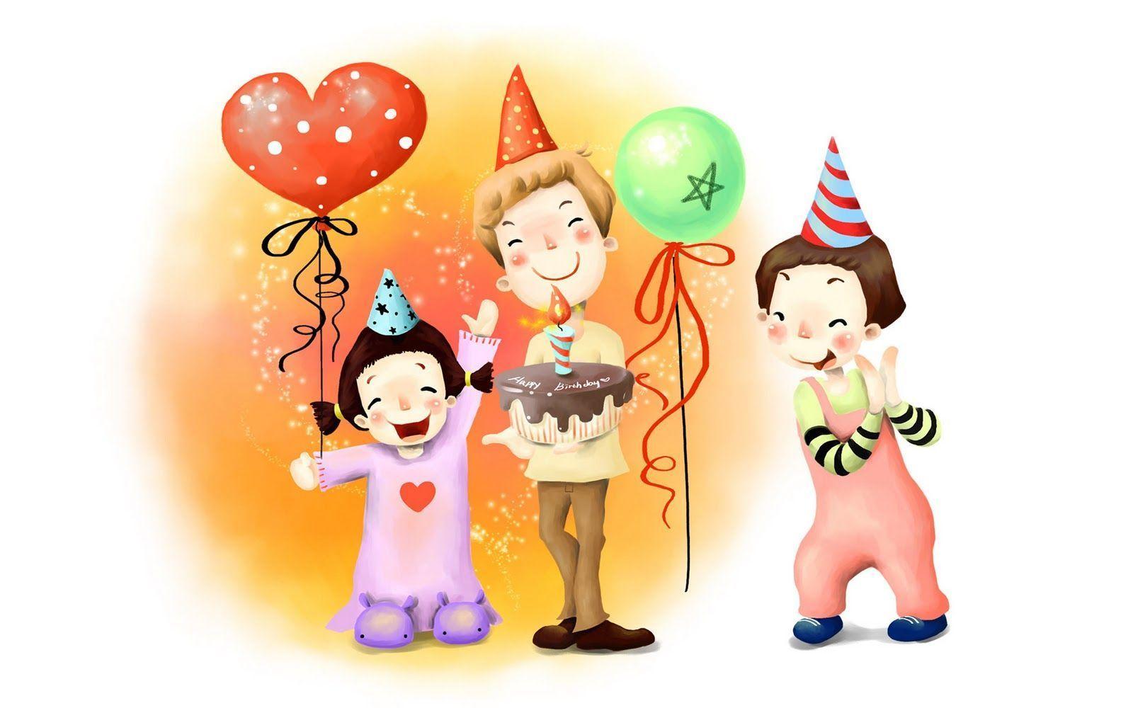 Funny Happy Birthday HD Wallpaper. Gorgeous Wallpaper