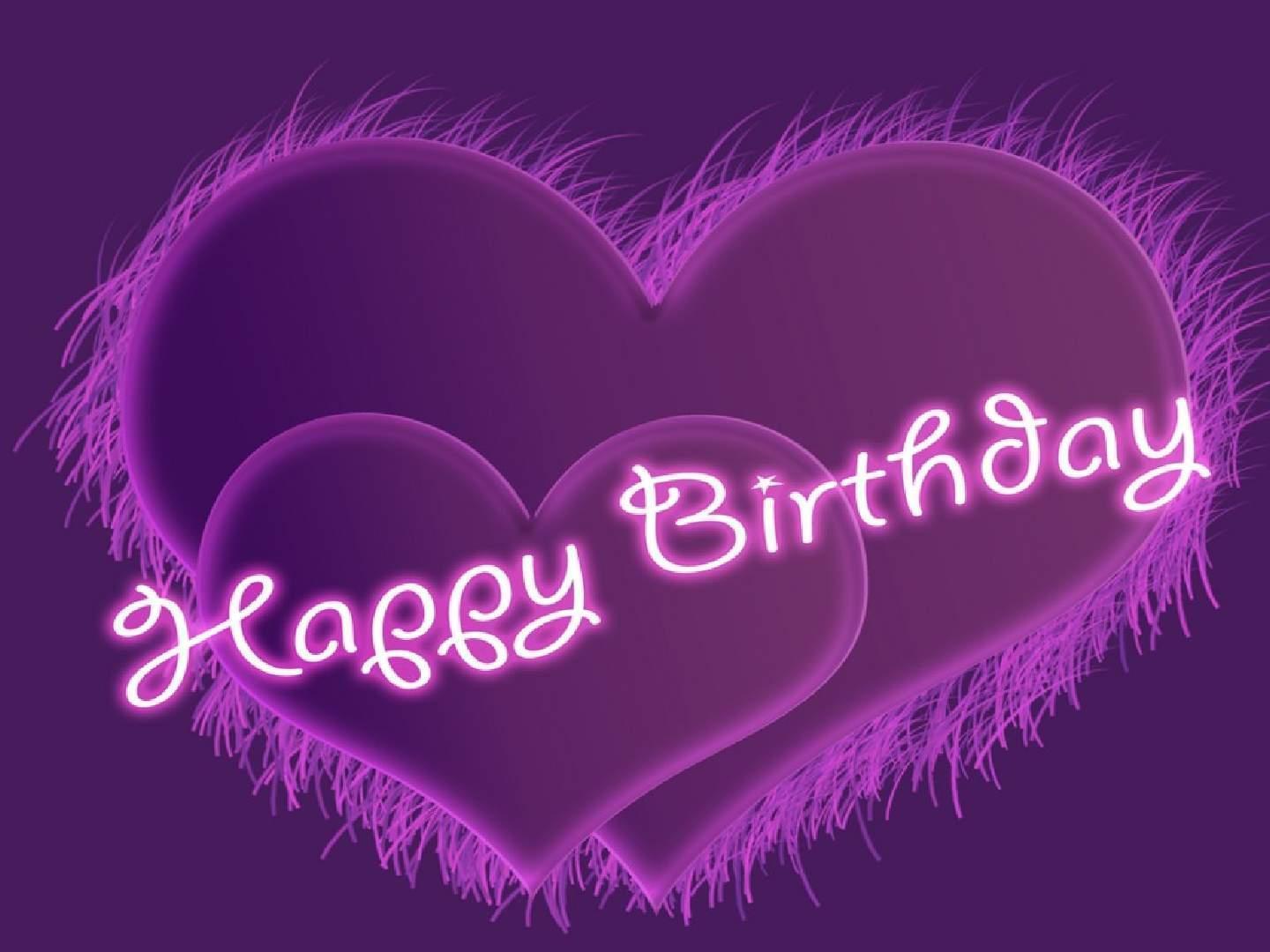 Birth day Greetings Love Wishes Card free desktop background