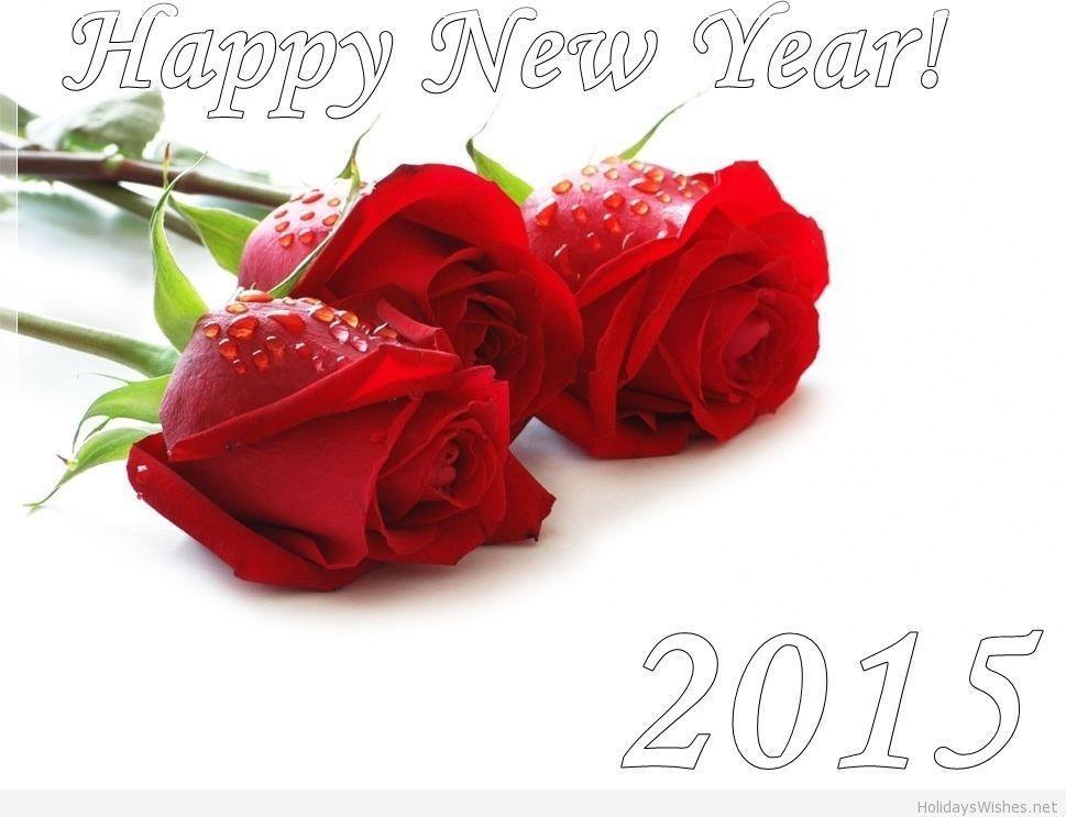 Roses wallpaper HD Happy New Year 2015