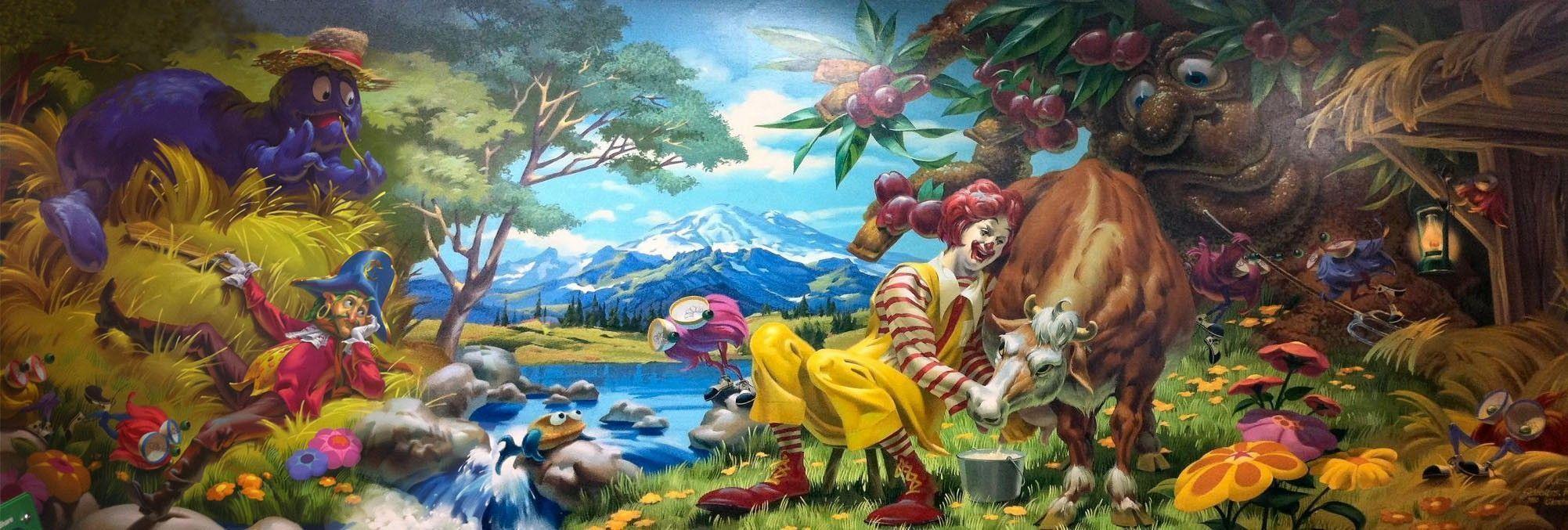 Download Ronald Mcdonald Wallpaper 2003x677
