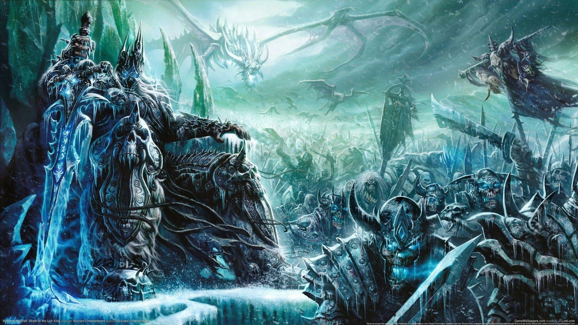 World of Warcraft Wrath of the Lich King HQ wallpaper