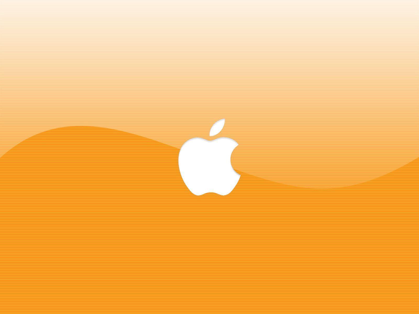 Orange Apple 1600x1200 Design Wallpaper