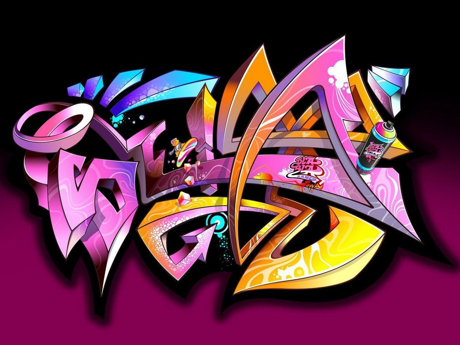 Graffiti Background, wallpaper / Wallpaper Graffiti 6423 high