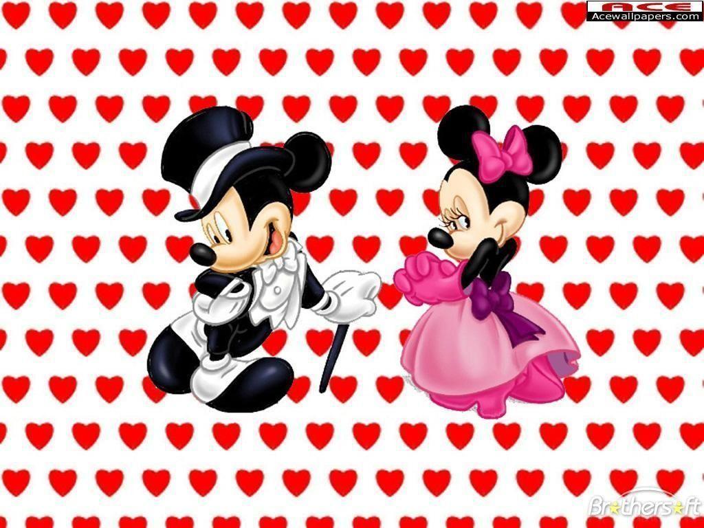 Download Free The Disney World Mickey And Minnie Wallpaper