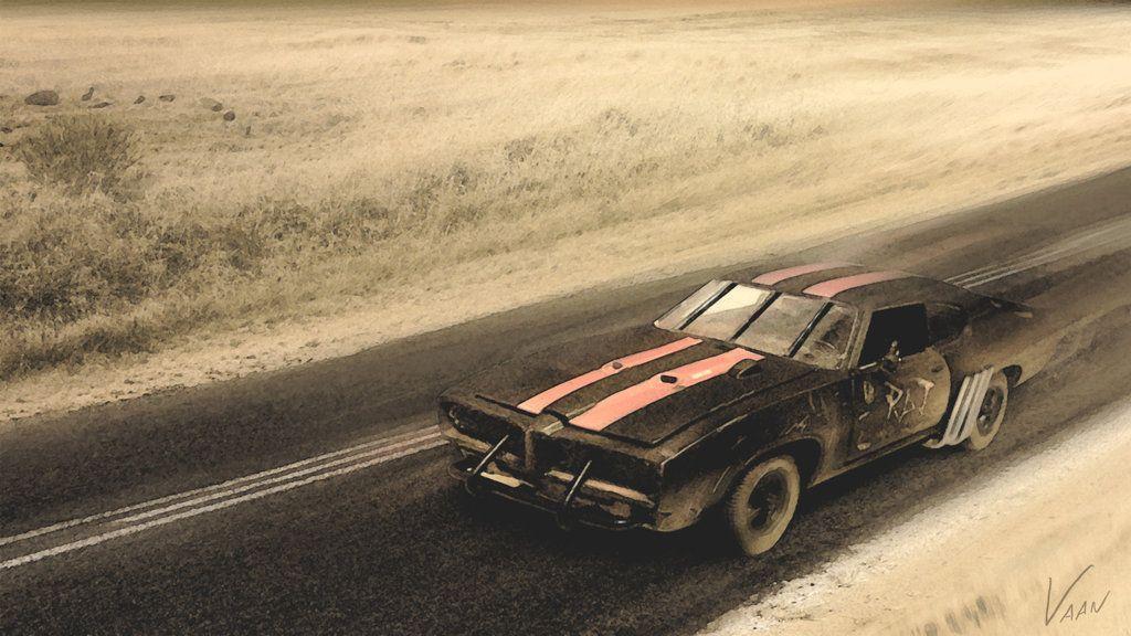Post apocalyptic Pontiac GTO 1969 wallpaper (2)