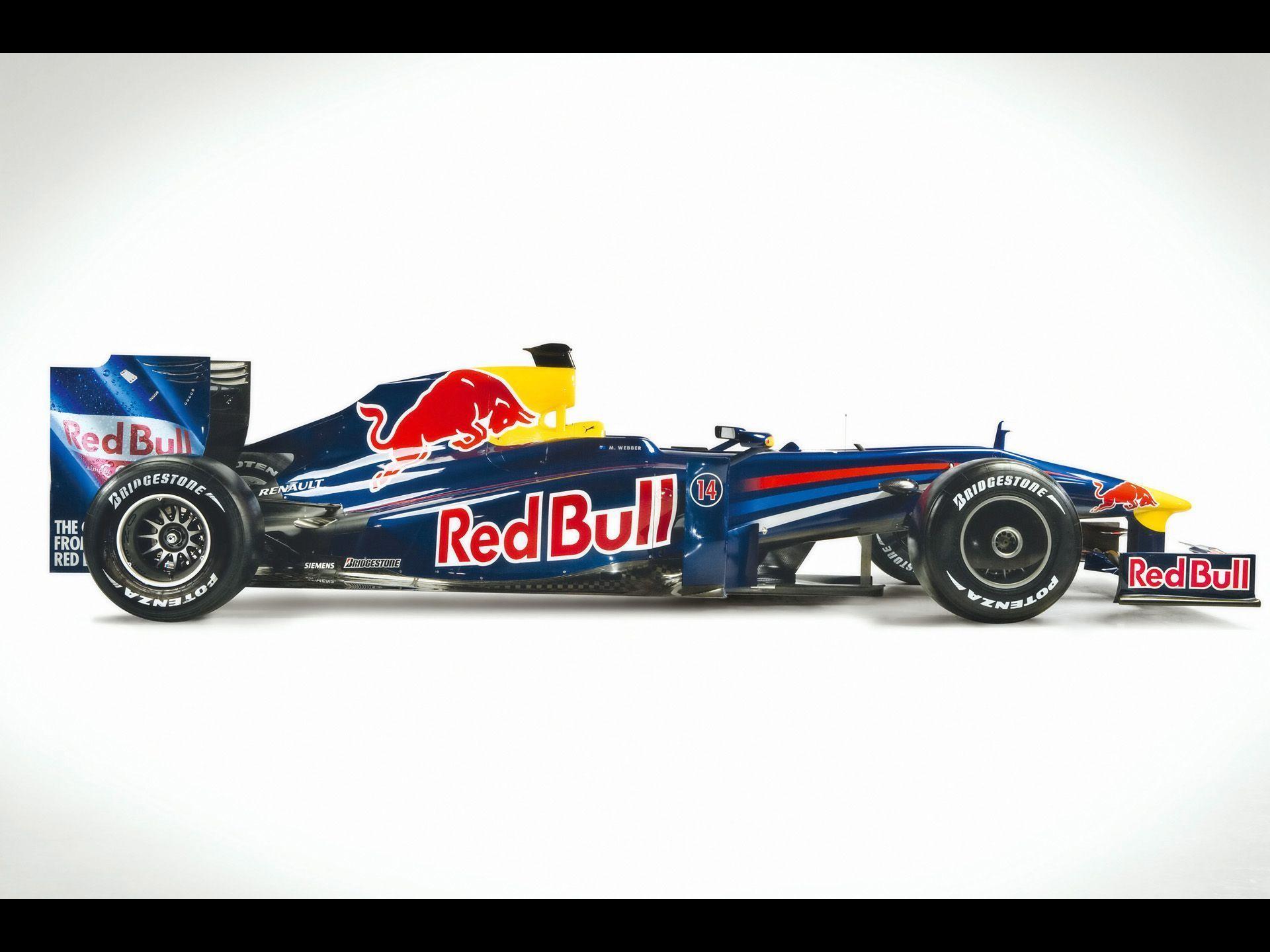 Red Bull F1 side desktop PC and Mac wallpaper