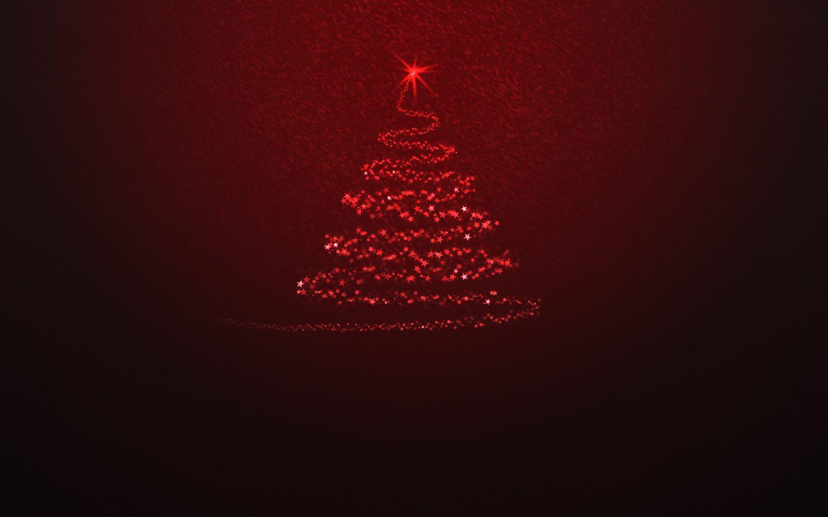 HD wallpaper Holiday Christmas Christmas Tree Minimalist Red   Wallpaper Flare