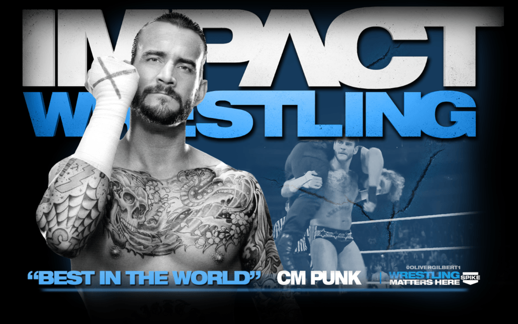 CM Punk TNA Impact Wrestling Wallpaper