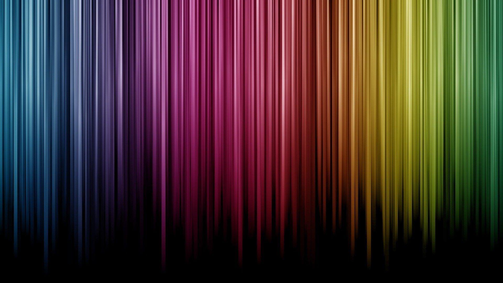 Lines Vertical Multi Colored Background Wallpaper #