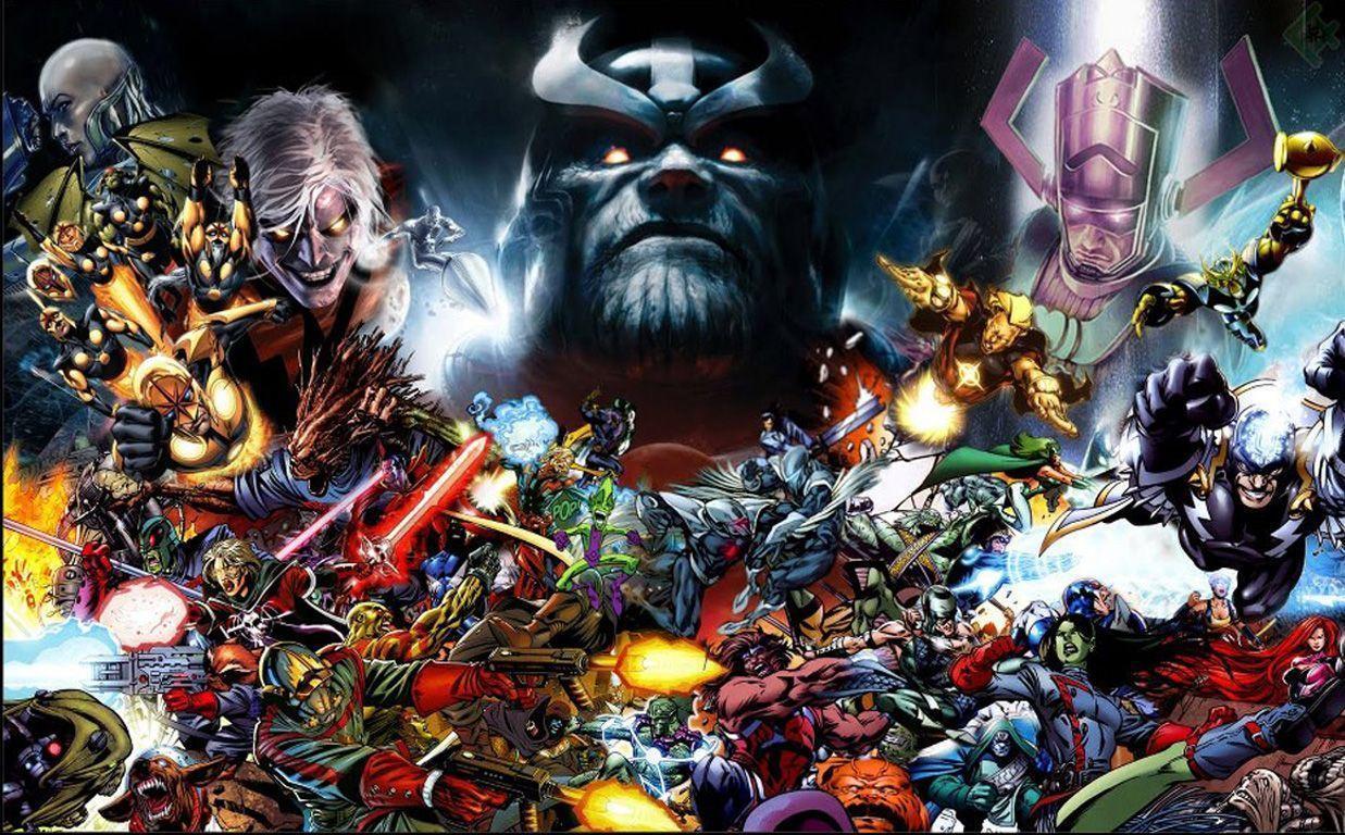 Cosmic War Galactus Nova Thanos Silver Surf HD wallpaper #