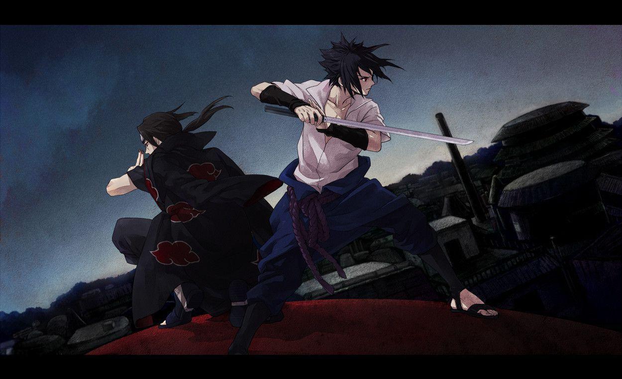 Pix For > Sasuke And Itachi Uchiha Wallpaper