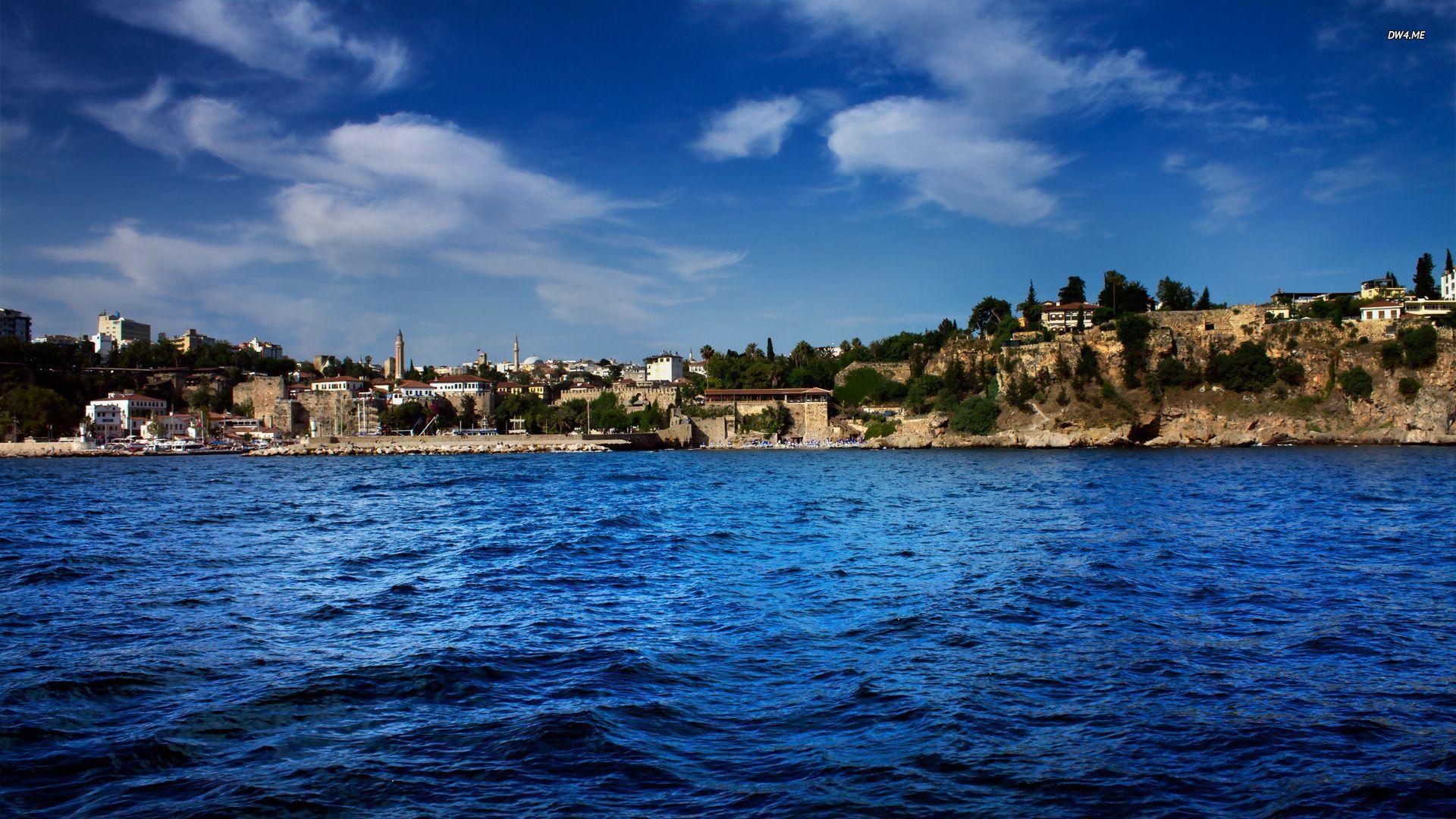 HD Antalya Turkey On The Blue Mediterranean Wallpaper. Download