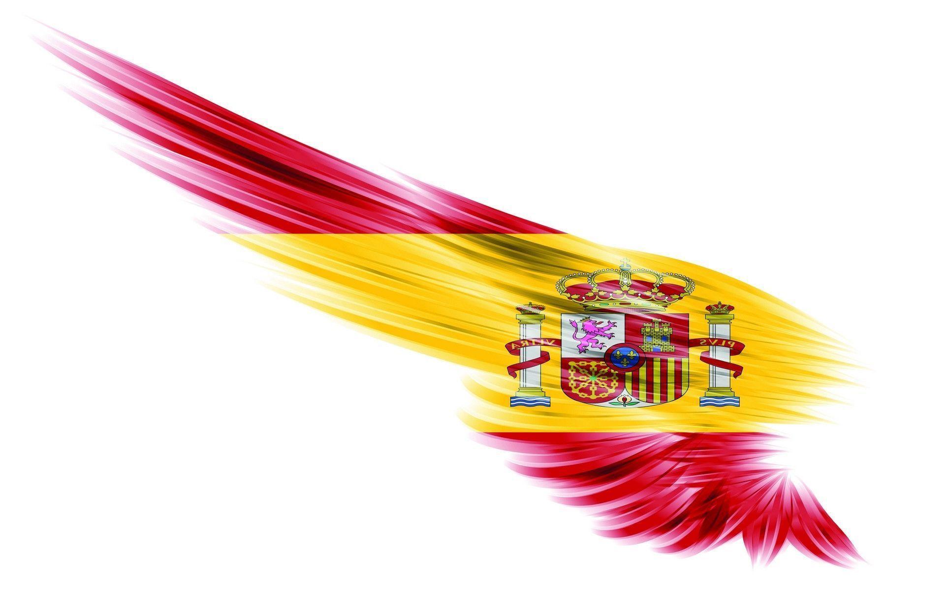 Spain Wing Countries Flag Artwork Wallpaper