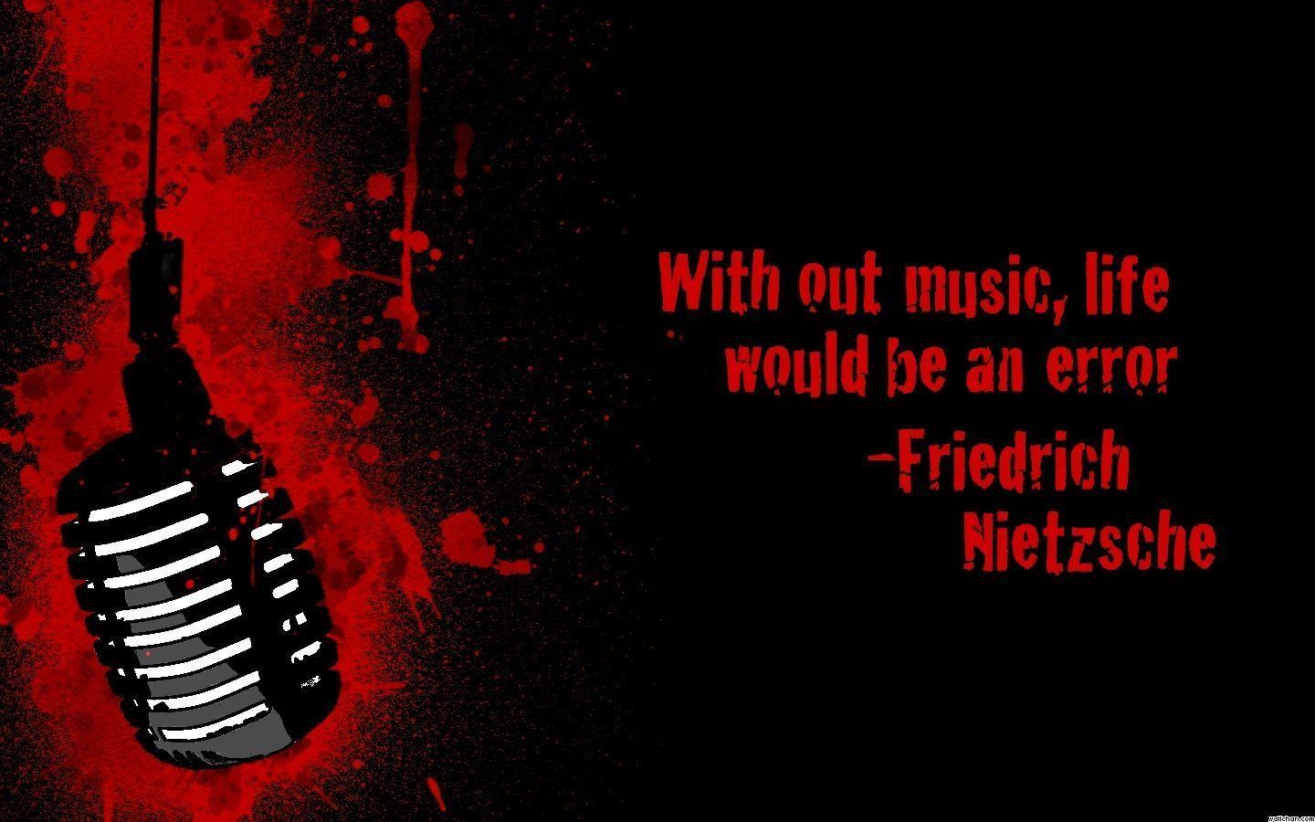 Music Quote Wallpaper