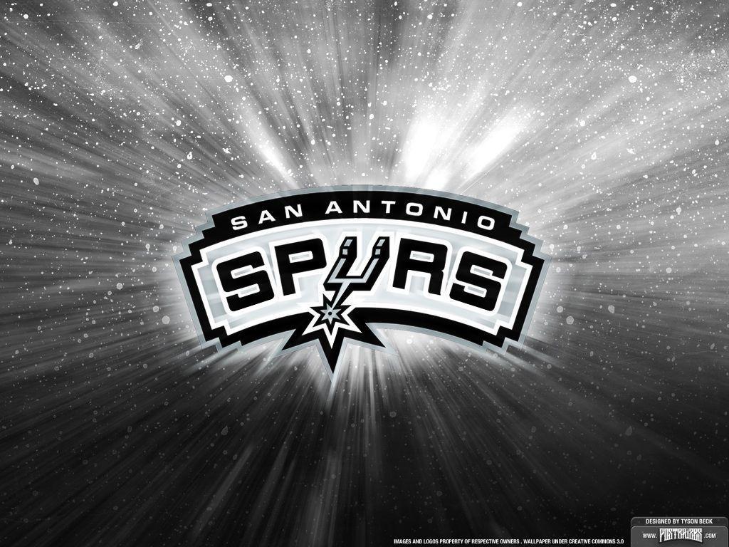 San Antonio Spurs Logo Wallpaper. Posterizes. NBA Wallpaper