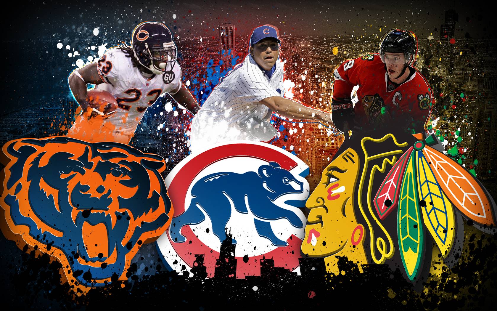Enjoy this Chicago Bears background. Chicago Bears wallpaper