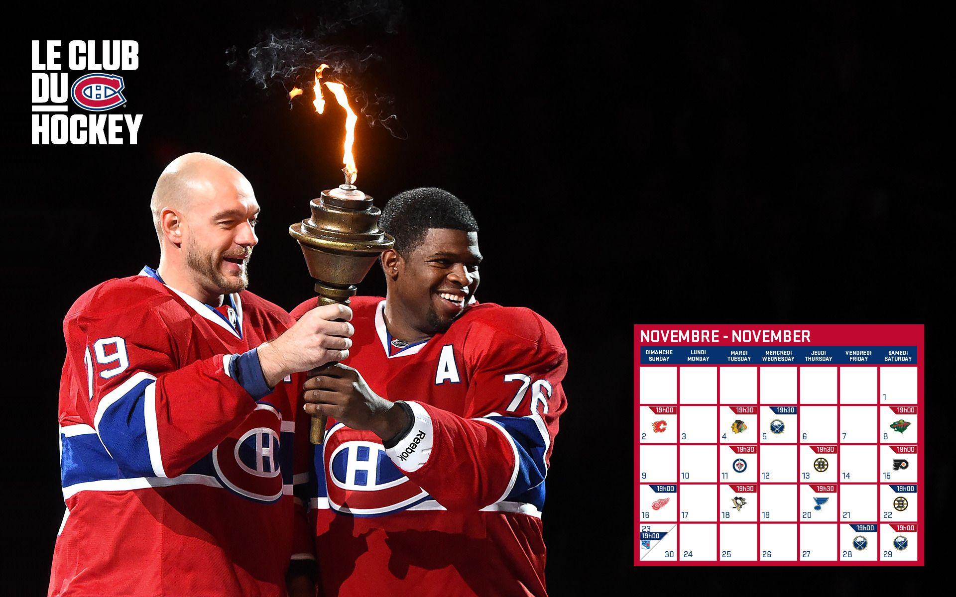 Wallpaperéal Canadiens